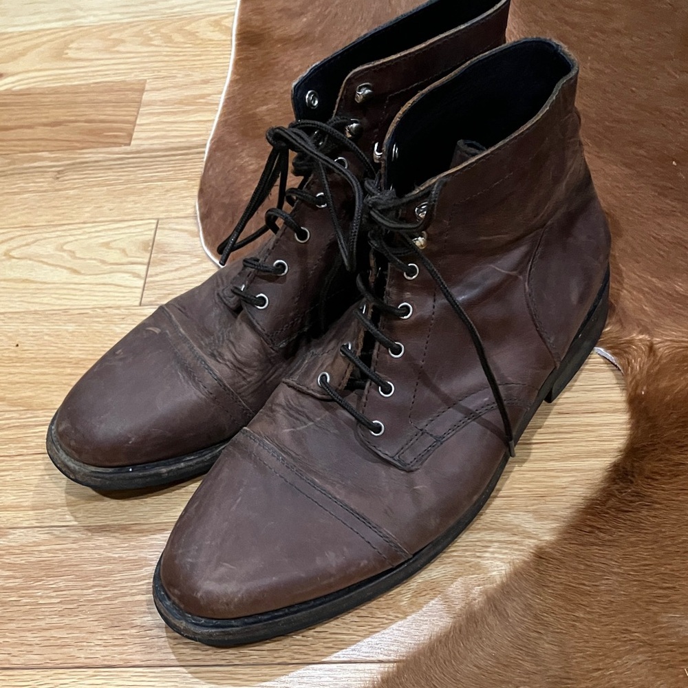 Thursday Boot Company Men's Brown Leather Boots